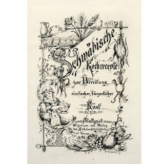Kochbuch des Stuttgarter Lokalwohltätigkeitsvereins, 1896 (Quelle: Staatsarchiv Ludwigsburg)