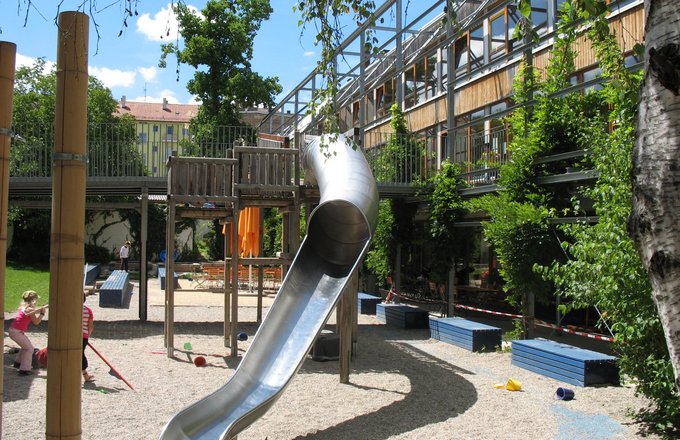 Spielplatz der Kita