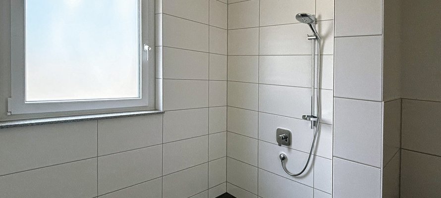 Barrierefreie Dusche in der WG