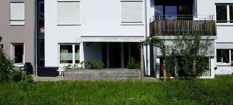 Gartenansicht WG Hohenberger Straße
