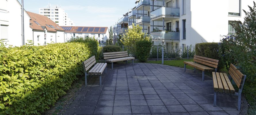 Garten der WG Schozacher Straße