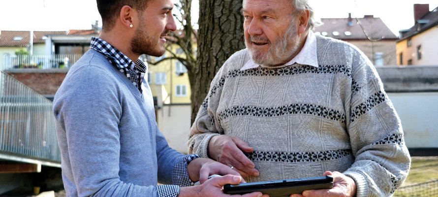 Tabletnutzung Senioren