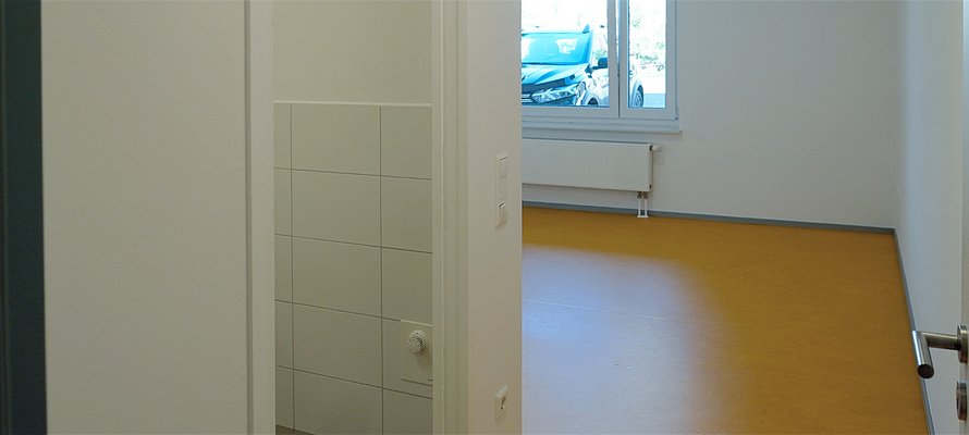 Blick ins WG-Zimmer